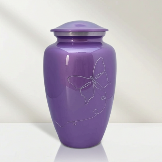 Aurelia Adult Cremation Urn-Adult Urn for Ashes-Cremation Urns- The cremation urns for ashes and keepsakes for ashes come in a variety of styles to suit most tastes, decor and different volumes of funeral ashes.