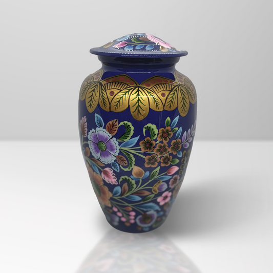 Malika Adult Ashes Urn-Adult Urn for Ashes-Cremation Urns- The cremation urns for ashes and keepsakes for ashes come in a variety of styles to suit most tastes, decor and different volumes of funeral ashes.