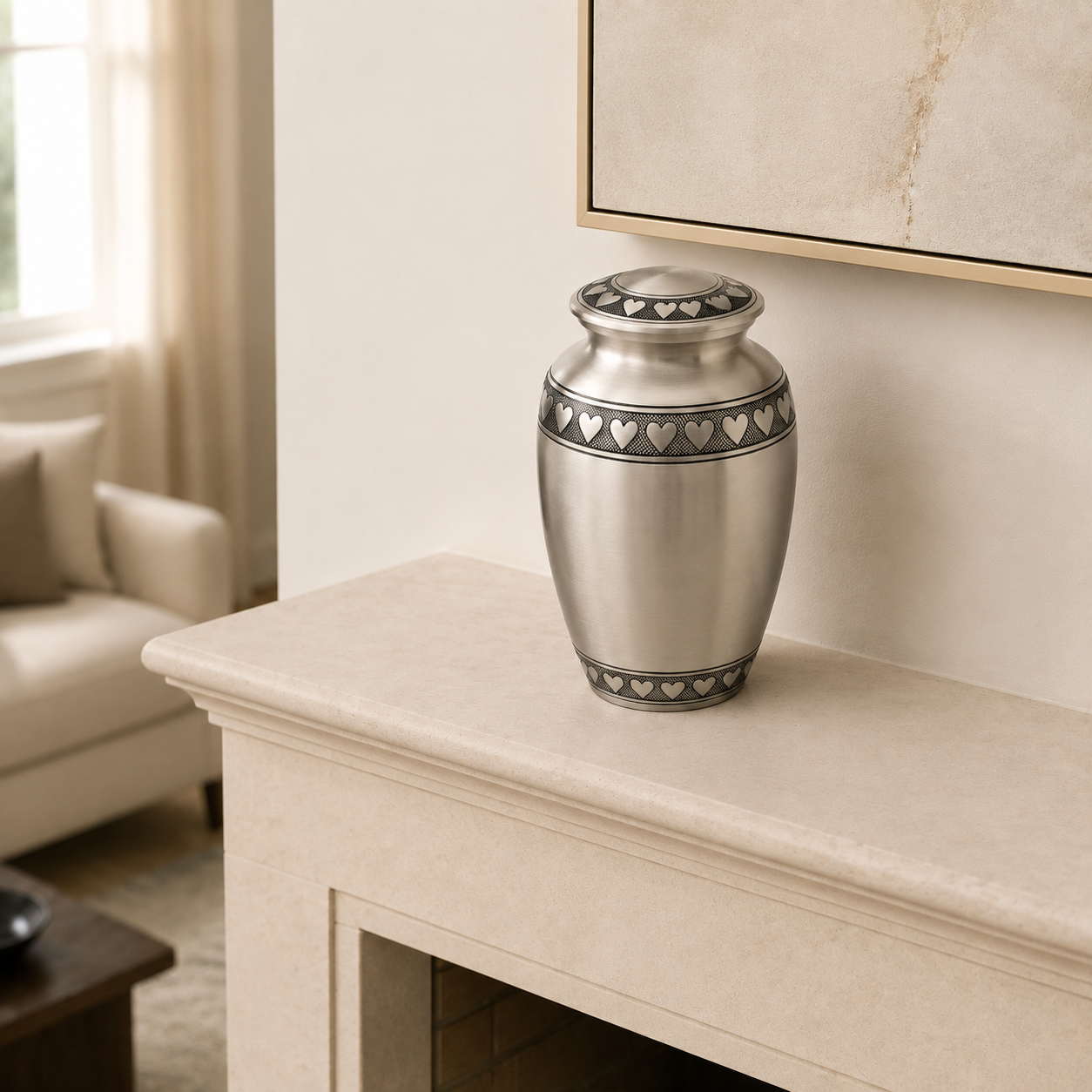 Vitae Adult Ashes Urn-Adult Urn for Ashes-Cremation Urns- The cremation urns for ashes and keepsakes for ashes come in a variety of styles to suit most tastes, decor and different volumes of funeral ashes.