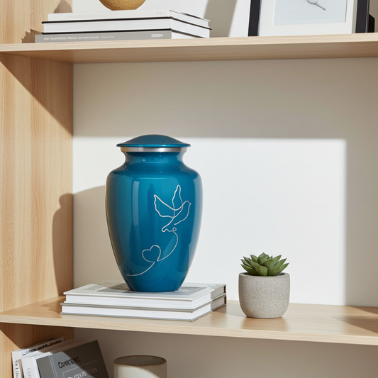 Corvola Adult Ashes Urn-Adult Urn for Ashes-Cremation Urns- The cremation urns for ashes and keepsakes for ashes come in a variety of styles to suit most tastes, decor and different volumes of funeral ashes.