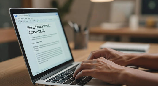 Professional header image for step-by-step guide: How to Choose Urns for Ashes in the UK