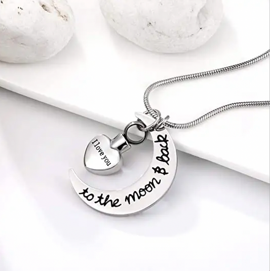 Lunara Cremation Ashes Keepsake Pendant-Keepsake Cremation Jewellery-Cremation Urns- The cremation urns for ashes and keepsakes for ashes come in a variety of styles to suit most tastes, decor and different volumes of funeral ashes.