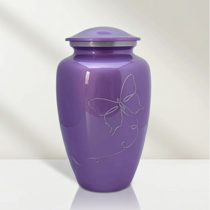 Aurelia Adult Cremation Urn-Adult Urn for Ashes-Cremation Urns- The cremation urns for ashes and keepsakes for ashes come in a variety of styles to suit most tastes, decor and different volumes of funeral ashes.