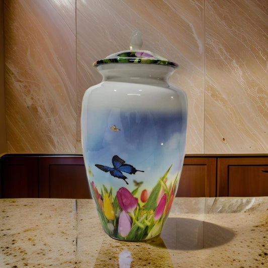 Beundre Adult Ashes Urn-Adult Urn for Ashes-Cremation Urns- The cremation urns for ashes and keepsakes for ashes come in a variety of styles to suit most tastes, decor and different volumes of funeral ashes.