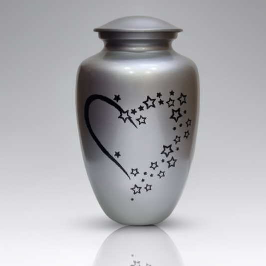 Corazon Adult Ashes Urn-Adult Urn for Ashes-Cremation Urns- The cremation urns for ashes and keepsakes for ashes come in a variety of styles to suit most tastes, decor and different volumes of funeral ashes.