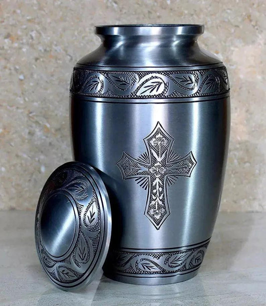 Maisha Adult Ashes Urn-Adult Urn for Ashes-Cremation Urns- The cremation urns for ashes and keepsakes for ashes come in a variety of styles to suit most tastes, decor and different volumes of funeral ashes.